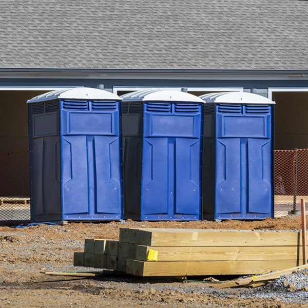 are there any restrictions on what items can be disposed of in the porta potties in Windham NH